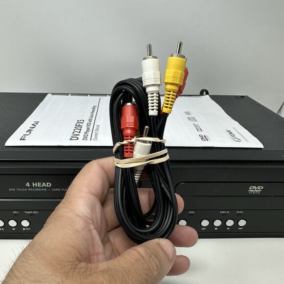 FUNAI DV220FX5 DVD VCR Combo Player Recorder Tested With Remote Manual Works - Picture 9 of 15